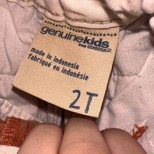 Genuine Kids Tan Jeans for Toddlers